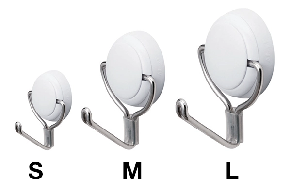 Móc hít nam châm ZERO SLIDE, màu trắng